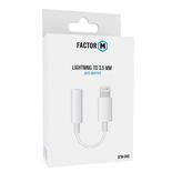 Factor-M Lightning To 3.5Mm Dönüştürücü Kablo -Beyaz