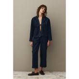 Fahhar Denim Kimono Ceket Koyu Mavi