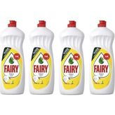 Fairy Sıvı Bulaşık Deterjanı Limon 650 ml x 4’lü - 2,6 lt