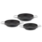 Falez 3019 Black Lıne Granit 6 Parça Sahan Seti