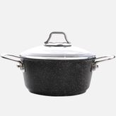 Falez Black Line 20 cm Derin Granit Tencere