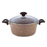 Falez Creamy Granit 24x11 cm Derin Tencere