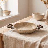 Falez Creamy Granit Sahan 20 Cm - Krem - 20 cm Granit Sahan
