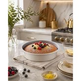 Falez Yuvarlak Kek Kalıbı - Gri