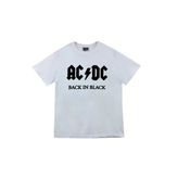 Fame-Stoned Ac-Dc Baskılı T-Shirt