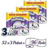 Familia Plus Parfümlü 96 Lı Tuvalet Kağıdı