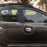 FAMS OTO AKSESUAR Dacia Duster Krom Kapı Kolu 4 Kapı 2018 ve üzeri Paslanmaz Çelik