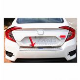 FAMS OTO AKSESUAR Honda Civic Krom Bagaj Alt Çıtası 2012 Üzeri P. Çelik