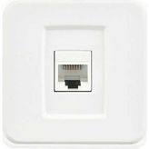 Fantasy Misya Tekli Data Prizi (RJ45 Cat6), Beyaz