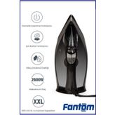Fantom Forza 2600 Watt Seramik Tabanlı 200 gr Şok Buharlı Ütü