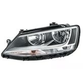 Far Sol Motoru Uzerınde Siyah Jetta 4 2011