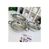 FARALYAHOME Gülsan Çelik Omlet Sahan Set