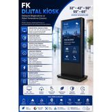 Farmatek 50" Fk Serisi Kiosk Totem Dijital Kiosk