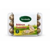 Farmbella Bıldırcın Yumurtası 12'li