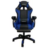 Fashcolle Dynamic Mavi Siyah Masajlı Oyuncu Koltuğu