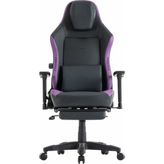 Fashcolle Globe Pro Purble Oyuncu Koltuğu - Siyah - Mor