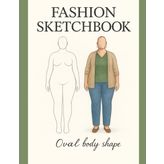 Fashion Sketchbook: Oval body shape