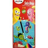 Fatih 12 Renk Sulu Boya - -- - 12'li