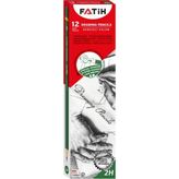 Fatih 2H Dereceli Kurşun Kalem 12'li Kutu