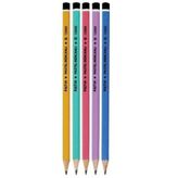 Fatih Pastel Triangular Mercanlı 5'li Set Kurşun Kalem