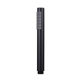Fause KE101-B Pirinç Metal Oval Siyah El Duş Başlığı
