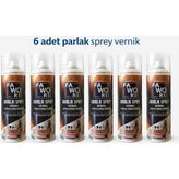 Fawori Akrilik Sprey Vernik Parlak 6 Adet