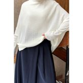 fayaboutique.com Ekru Buma Örme Yarasa Kol Triko Bluz