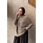 fayaboutique.com Vizon Buma Örme Yarasa Kol Triko Bluz