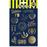 FBST26002 Fenerbahçe Lacivert Gold Sticker Sheet