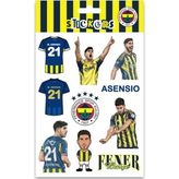 FBST26018 Fenerbahçe Asensio Sticker Sheet