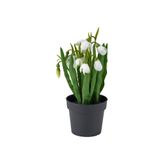 FEJKA yeşil-beyaz 9 cm yapay bitki - 60613351 | IKEA 9 cm yapay bitki