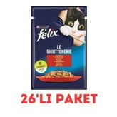 Felix 26x85 GR Jöle İçinde Sığır Etli Yetişkin Kedi Konservesi