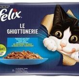 Felix 4X40X85 Gr Multipack Somonlu ve Ton Balıklı Yetişkin Kedi Yaş Maması