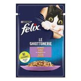 Felix 6x85 gr Kuzu Etli Pouch Yetişkin Kedi Konservesi