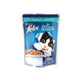 Felix 8 Adet Ton Balıklı Pouch Yetişkin Kedi Maması