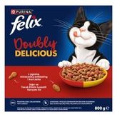 Felix Çifte Lezzet Sığır Etli Kedi Maması 800 g