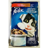 Felix Çifte Lezzet Sığır Etli Tavuklu 20 Adet Kedi Yaş Maması