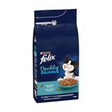 Felix Doubly Delicious Yetişkin Kedi Maması Balıklı 2kg