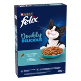 Felix Doubly Delicious Yetişkin Kedi Maması Balıklı 400g