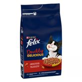 Felix Doubly Delicious Yetişkin Kedi Maması Etli 4kg