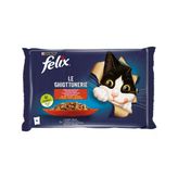 Felix Eko Yaş Kedi Maması 4'lü 85 G Etli Yetişkin Kedi Maması 3'li Ekonomik Paket - 3 Adet