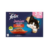 Felix Eko Yaş Kedi Maması 4'lü 85 G Tavuklu Yavru Kedi Maması 3'li Ekonomik Paket - 3 Adet