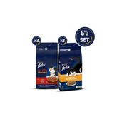Felix Karışık Lezzetler Yetişkin Kedi Maması 2 kg 6lı Set