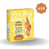 Felix Kedi Friskies Yetişkin Kümes Hayvanlı Kuru Mama 300 gr - (12 Adet)