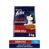 Felix Kuru Kedi Maması Sığır Etli 2kg