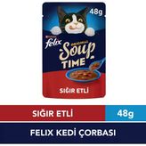 Felix Original Soup Time 48 gr Sığır Etli Kedi Çorbası