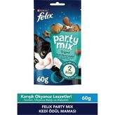 Felix Party Mix Karışık Okyanus Lezzetleri Yetişkin Kedi Ödül Maması 60 gr