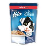 Felix Pouch Sıgır Etlı Yetıskın Kedı Maması 20 X 100 Gr