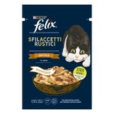 Felix Pouch Tasty Shreds Tavuklu Lezzetli Et Dilimleri Yaş 80 gr Kedi Maması