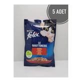 Felix Purina Sığır Etli Konserve Kedi Maması 85 Gr - 5 Adet